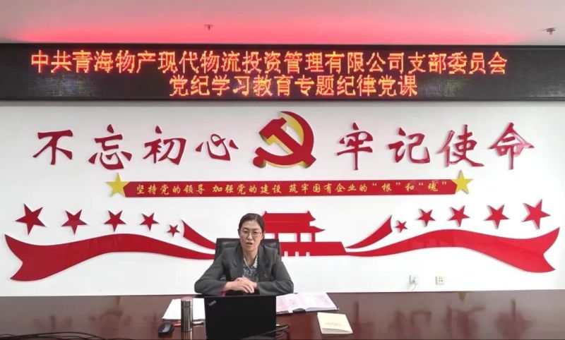 嚴明紀律作風 永葆政治本色——集團黨委書記、董事長劉玲同志講授專題紀律黨課